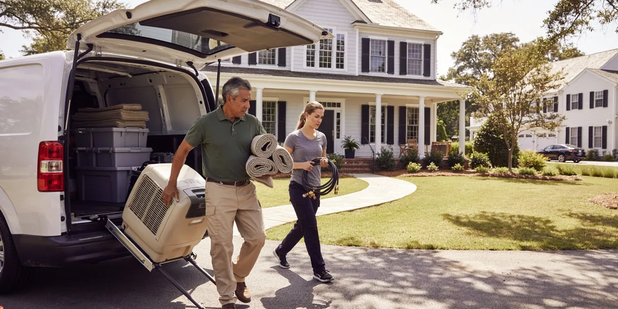 Water damage restoration in Providence, RI